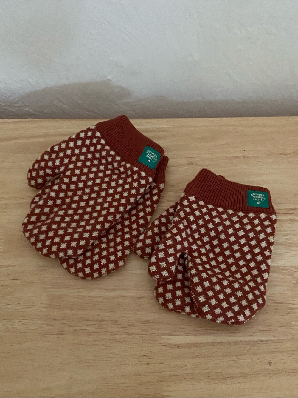 Little Green Radicals mittens set of two